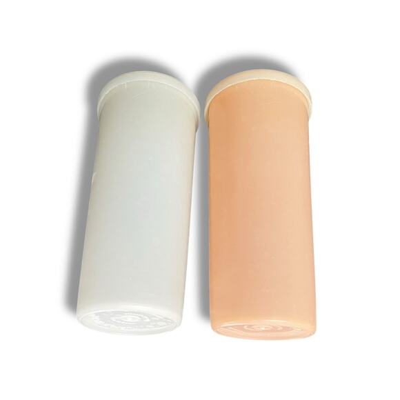 Tupperware 12 oz Tumblers Cups Peach White 115 Lid Seal Set 2 Kitchen Vintage - Picture 5 of 10